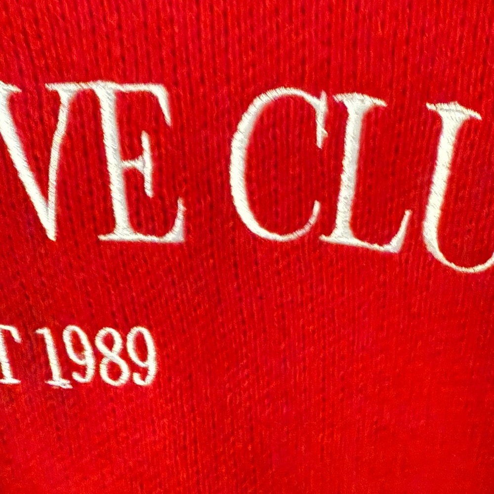 Red Self Love Club Sweater - Picture 7 of 10